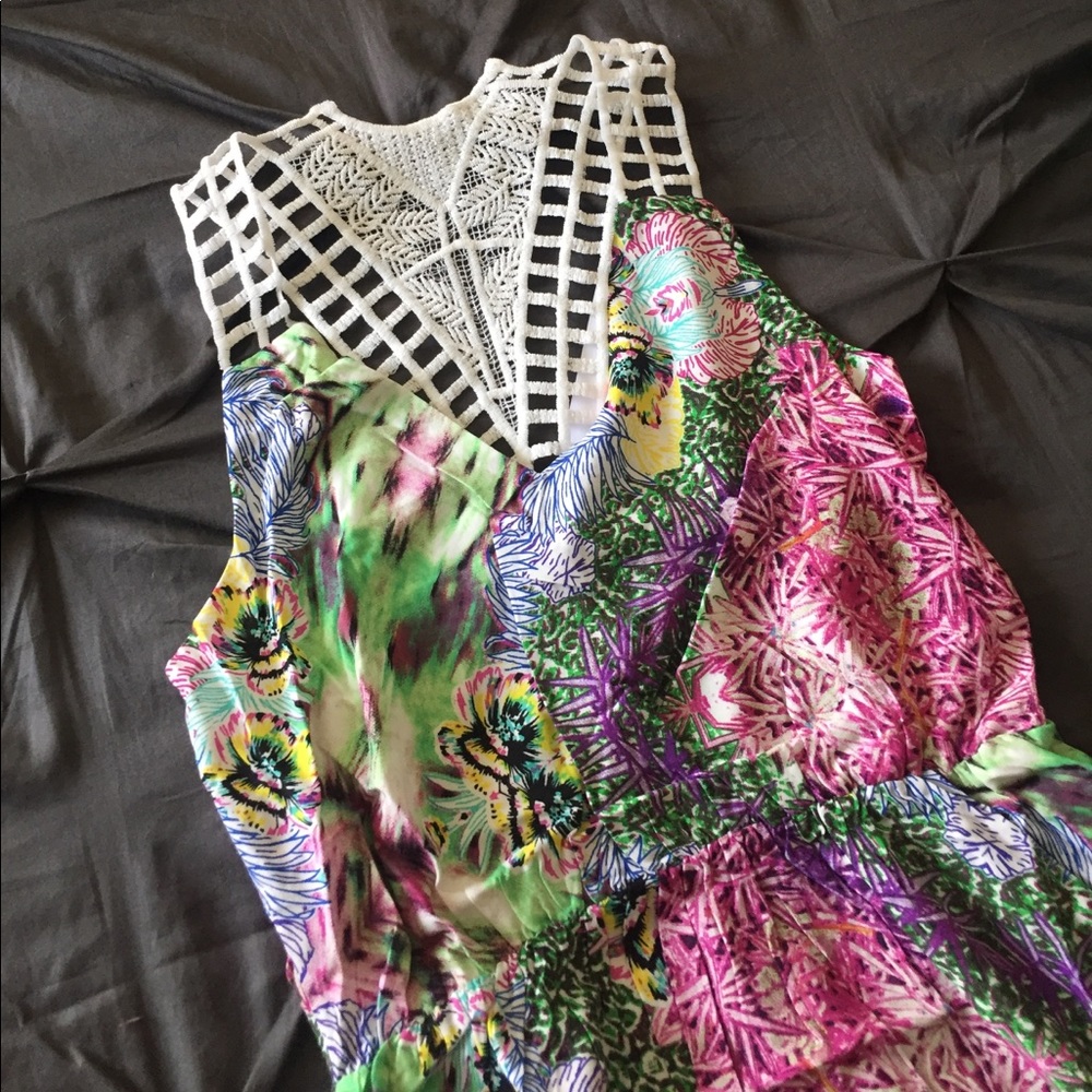 Fuchsia Multi Color Boho Maxi D… - Picture 4 of 5